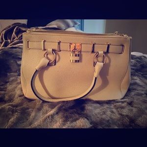 Large nude bag